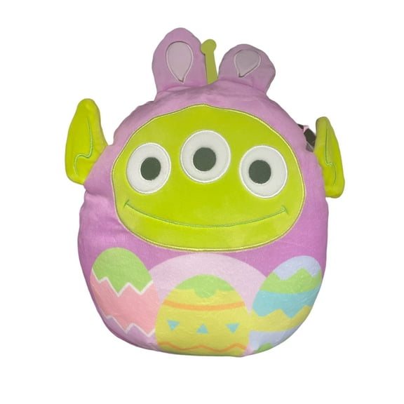 Squishmallows Official Kellytoy Easter Spring Squishy Soft Plush Toy Animal (Alien/Martien, 10 Inches)