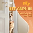 thumbnail image 2 of TGIOW Pestillo para puerta para gatos, 2 piezas, correa ajustable de 6,5 a 15 cm, 2 of 8