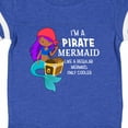 thumbnail image 4 of Inktastic I'm a Pirate Mermaid-like a Regular Mermaid, Only Cooler Boys or Girls Baby Bodysuit, 4 of 5
