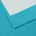 thumbnail image 5 of SUN+BLK Thermal Back Blackout Curtain Panel Pair with Rod Pocket, Turquoise, 42"x84", 5 of 6