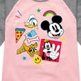 thumbnail image 3 of Disney - Goofy Donald Mickey Pluto Stickers - Youth Girls Raglan Graphic T-Shirt, 3 of 5