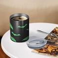 thumbnail image 3 of 12oz Coffee Tumblers Black Halloween Bats with Green Stainless Steel Vacuum Insulated Travel Tumbler Coffee Cups Mug with Lid and Straw with Cleaning Brush for Cold & Hot Drinks, 3 of 5