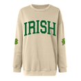 thumbnail image 2 of Green Sweater Gnome St. Patrick's Day Clover Irish Gnome Sweatshirt, 2 of 4