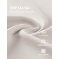 thumbnail image 3 of Sudadera CRZ YOGA SoftAura con cuello redondo y manga larga para mujer, color blanco, 3 of 6