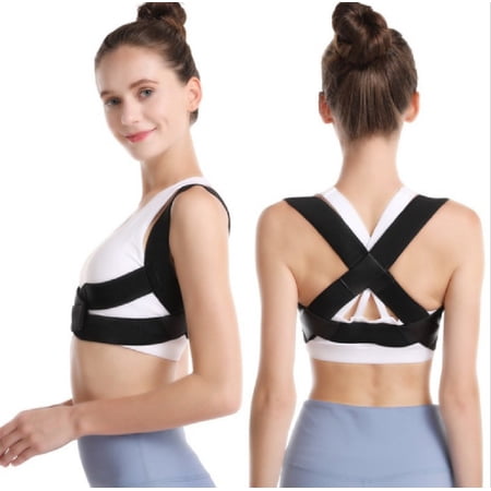 Posture Corrector Men Women Support Back Shoulder Pro Brace Belt Adjustable Adult Kids