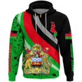 thumbnail image 3 of Sudadera con capucha y cremallera para hombre, ropa de calle, ropa deportiva, chándal, abrigo nuevo, Malawi, MW, MWI, Malawi, primavera y otoño, 2024, 3 of 5
