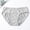 Gray, variant on Lunuaoe Teen Girls Menstrual Period Panties, Leak-Proof Cotton Underwear, Mid Waist Cute Print Briefs