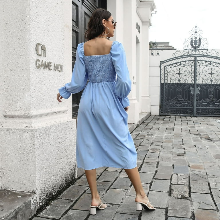 Atlanta Linen Dress in Light green