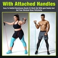 thumbnail image 6 of Exercise Resistance Bands With Handles 10-30 Lbs Door Anchor Workout Aid, 6 of 6