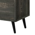 thumbnail image 3 of DEXTRUS 6-Drawer Double Dresser with Anti-Tipping, Wood Chest of Drawer Storage Cabinet, Dark Oak, 3 of 8
