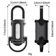 thumbnail image 3 of Lumilink Mini Torch Lumilink Mini Flashlight Keychain With Carabiner Rings Mini Flashlight For Emergency Gazing Lights for Car Floor Lamp Multiple Heads Super Bright Flashlights Rechargeable Brightest, 3 of 8