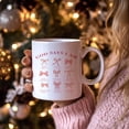 thumbnail image 4 of Christian Pink Bows Coffee Mugs, God Says I Am, Coquette Bible Ceramic Coffee Mug, Christian Gifts for Women, Positive Affirmantions Coffee Cup, 11oz Ceramic Cup White, 4 of 6