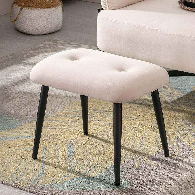 Small footstool with legs outlet