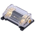 thumbnail image 2 of Car Audio Fuse Block, Durable 0/2/4 Gauge Fuse Holder  For Car Audio For Boat Audio, 2 of 8