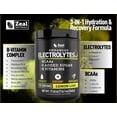 thumbnail image 4 of Zealot Electrolyte Powder - 90 Servings | Keto Electrolytes | Zero Sugar | Lemon Lime, 4 of 8
