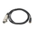 thumbnail image 2 of Cable convertidor XLR hembra a macho, cable adaptador de audio Cable de audio XLR Cable de micrófono Calidad superior, 2 of 12
