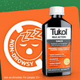 thumbnail image 5 of TUKOL Max Action Sinus Congestion & Headache Relief, Expectorant, Non-Drowsy, Natural Ginger Flavor, 6 Fluid Ounces, 5 of 9
