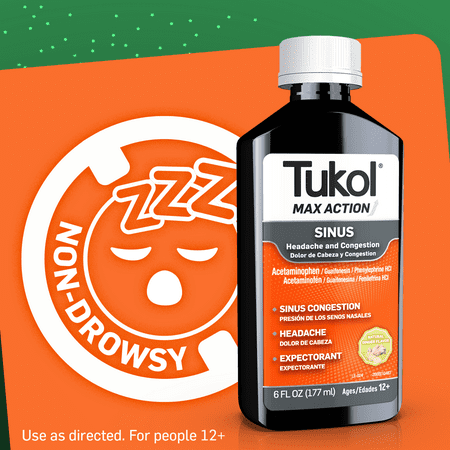 Puerto Rico Merch Tukol Max Action Sinus Liq 6oz