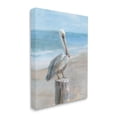 thumbnail image 3 of Stupell Industries Pelican Perched on Coast Animals & Insects Painting Gallery Wrapped Canvas Print Wall Art, 24 x 30, 3 of 7