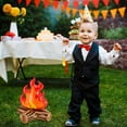 thumbnail image 2 of 2 Pieces 18 Inch Inflatable Campfire Camping Props, Bonfire Party Decor, Campfire Party Decorations, Artificial Flame Campfire Torch for Indoor Camping Overnight and Scene Setting, 2 of 7