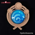 thumbnail image 3 of XXX Inazuma LED Vision Game Genshin Impact Cosplay ”Eye of God” Led Cosplay Props Pyro Cryo Hydro Geo Dendro Electro Anemo, 3 of 7
