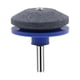 thumbnail image 2 of Equilibrador de cuchillas para cortacésped Kit de equilibrador de cuchillas de metal de alta dureza mecanizado fino profesional para cortacésped Naranja, 2 of 8