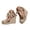 Gold, variant on Women's Espadrille Platform Wedge Sandals Round Closed Toe Ankle Strap Lace up Summer Shoes for Beach Vacation Walking Size 6-10