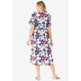 thumbnail image 3 of Woman Within Plus Size Button-Front Essential Dress, 3 of 6