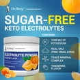 thumbnail image 5 of Dr. Berg Electrolyte Powder, Tangerine Flavor Hydration Powder - 50 Servings, 5 of 7