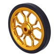 thumbnail image 1 of Folding Bike Easy Wheel, Aluminum Alloy Bearing Lightweight Easy Wheel for Riding Cycling, Folding Bicycle Easywheel Widened Bearing Easywheel Folding Easy Wheel, 1 of 7