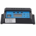 thumbnail image 4 of Controlador de carga solar MOS bidireccional de 20 A, 12 V y 24 V, regulador de batería PWM de 3 etapas, controlador de panel solar, 4 of 14