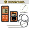 thumbnail image 5 of ThermoPro TP08 Wireless Remote Kitchen Cooking Meat Thermometer - Dual Probe for BBQ Smoker Grill Oven - Monitors Food from 300 Feet Away, 5 of 6