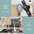 thumbnail image 6 of Black and Pink Of Leopard Print Kitchen Rugs Sets Of 3,Kitchen Runner Rugs Non Skid Washable,Decorative Kitchen Floor Mats for Kitchen,Sink,Laundry,17"x30"+ 17"x47" + 17"x59", 6 of 6