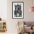 thumbnail image 3 of Historic Framed Print, [Michaelangelo, bust, facing left, holding brushes], 17-7/8" x 21-7/8", 3 of 9