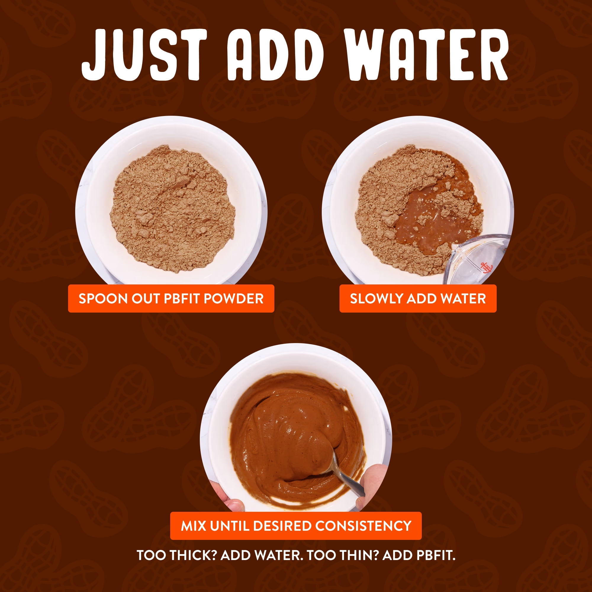 (2 pack) PBfit Peanut Butter Powder Chocolate Flavor, Cocoa Roasted Peanut Powder, 8 oz