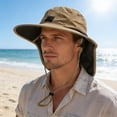 thumbnail image 5 of RYDCOT Sun Hat, Outdoor Wide Brimmed Sun Protection Hat, Windproof Fisherman Hat, Breathable Sun Hat, Travel Leisure Hat Spring and Summer Sunscreen Hat, 5 of 6