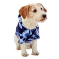 thumbnail image 4 of Best Friends "Peace, Love, Wags" Dog Hoodie -Blue Tie-Dye, Small, 4 of 9