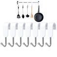 thumbnail image 1 of S Hooks for Bathroom Drilling-Free Stainless Steel Door Hooks Keep Home Clean & Tidy Versatile Clothes Coat Robe Hooks for Bathroom Glass Door and Kitchen handsome, 1 of 8