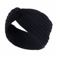 thumbnail image 2 of ASFGIMUJ Women Knitted Headband Stylish Warm Knitted Headband In Solid Color, 2 of 3