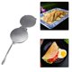 thumbnail image 4 of RV Prensa de panqueques de acero inoxidable de aluminio (diámetro 16 cm), máquina manual para hacRV panqueques de huevo y panqueques de chalota, máquina para hacRV panqueques con masa prensadora de to, 4 of 5