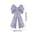 thumbnail image 3 of Usloyux under $5 Easter Bow Decoration, Polyester Ribbon for Wreath, Tree, Door and Wall, Festive Holiday Decor, Large Size Eye-Catching Accent for Seasonal Celebrations and Parties, 3 of 6