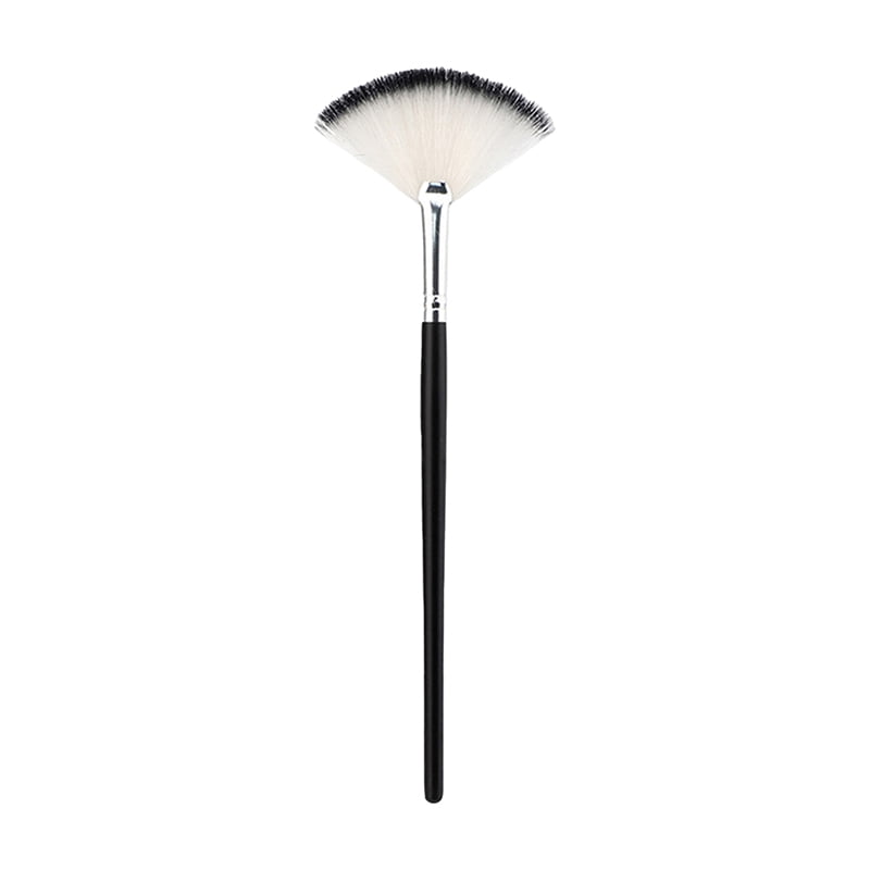 KABOER Single Fan-Shaped High Light Brightening Makeup Brush Persia Hair Small Size Remaining Paint Acid Essence -