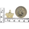thumbnail image 2 of ARMY WIFE Charm Pendant 14k Yellow Gold, 2 of 3