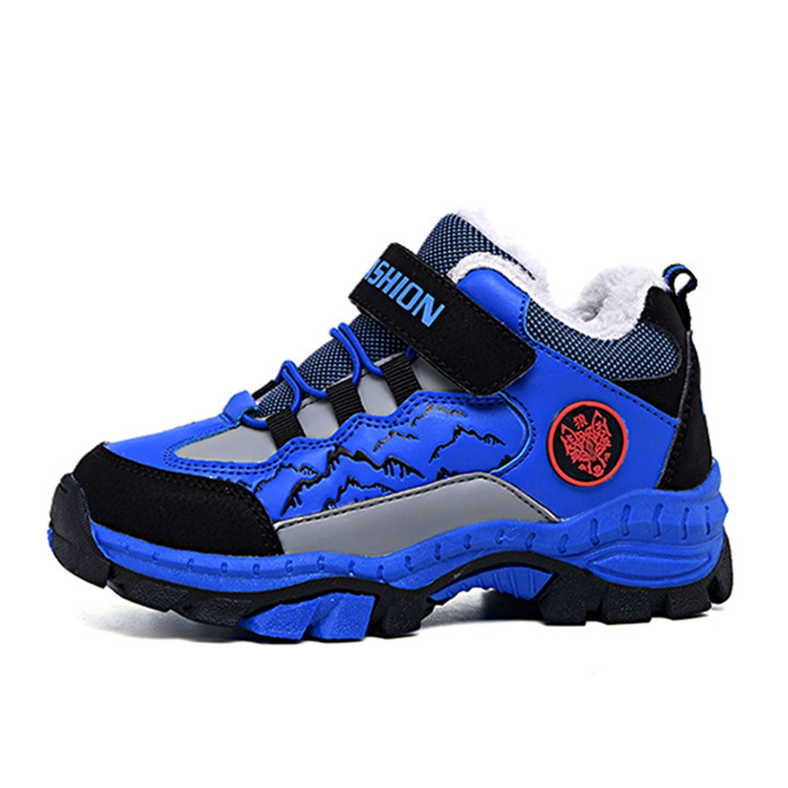Utlike Boys Sneakers New Non Slip Hiking Shoes For Outdoor Sport Size 14 Years-14.5 Years