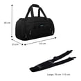 thumbnail image 4 of Maleta Deportiva Grande para Viaje Gym Yoga Sport Fit Color Negro Golden Star Maleta De Viaje o Deportiva, 4 of 7