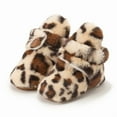 thumbnail image 2 of MEZZALL Autumn Winter Baby Shoes Leopard Printed Soft Sole Walking Shoes For Baby Socks Shoes Boots Newborn Leisure Prewalker, 2 of 6
