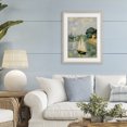 thumbnail image 3 of Stupell Industries Coastal Coastal Sailboats Under Swirling Clouds Birch Framed Print Under Glass, 17 x 23, by Angie Hawke, 3 of 8