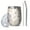 White-1, variant on Floral 12oz Stainless Steel Insulated Wine Tumbler with Lid and Straw – Double Wall Vacuum Mug for Hot & Cold Drinks, 304 Steel Interior, Sweat-Free Design,Thanksgiving,Christmas, Spring,Flower