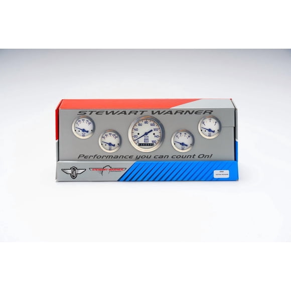 Stewart Warner Gauge Fuel Level/Oil Pressure/Speedometer/Voltmeter/Water Temperature 838448 Gauge Fuel Level/Oil Pressure/Speedometer/Voltmeter/Water Temperature; Gauge Kit; Mariner Series