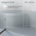 Aquatique 60 X 32 Single Threshold Shower Base With Right Hand Drain